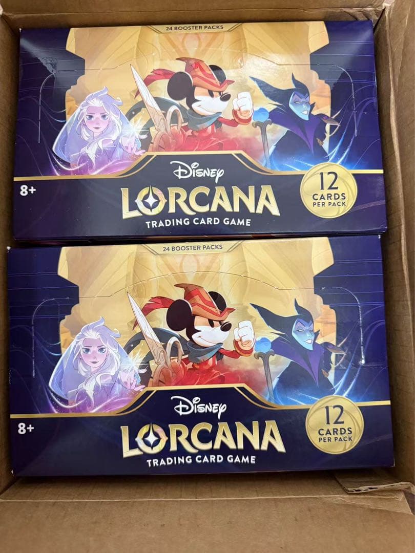 英語版ロルカナ　lorcana first chapter　未開封4 BOX