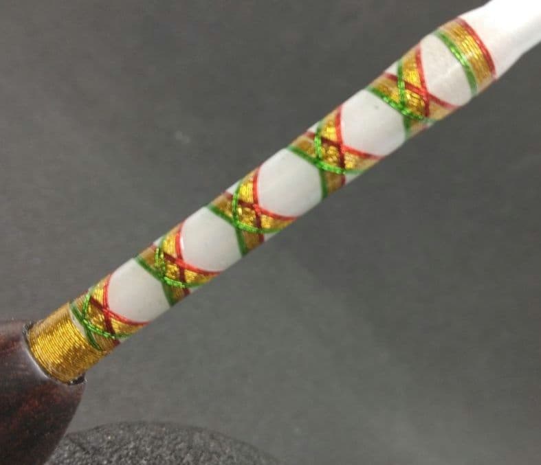 指揮棒　ウッドオフセットグリップ　ローズウッド