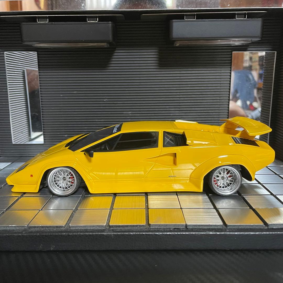 京商1/18ランボルギーニ カウンタックケーニッヒスペシャル(カスタム仕様)