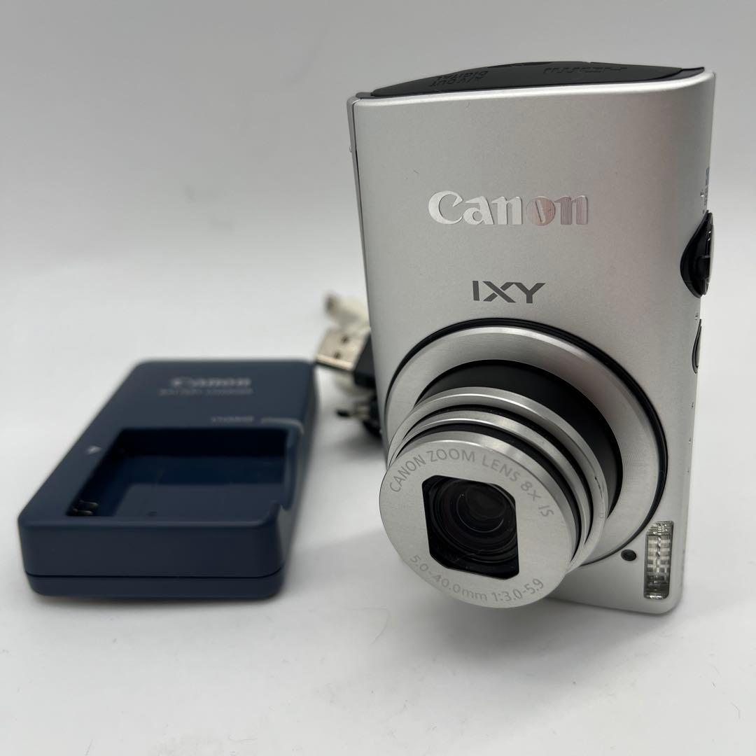 Canon IXY シルバー コンパクトデジカメ　600f pc-1676