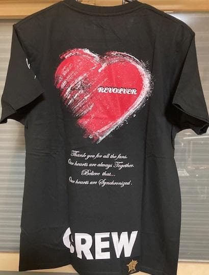 氷室京介 REVOLVER! CREWTシャツ! 新品未使用品!