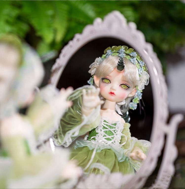 F83 BJD 1/6 ドール本体 unicorn　球体関節人形 ハンドメイ