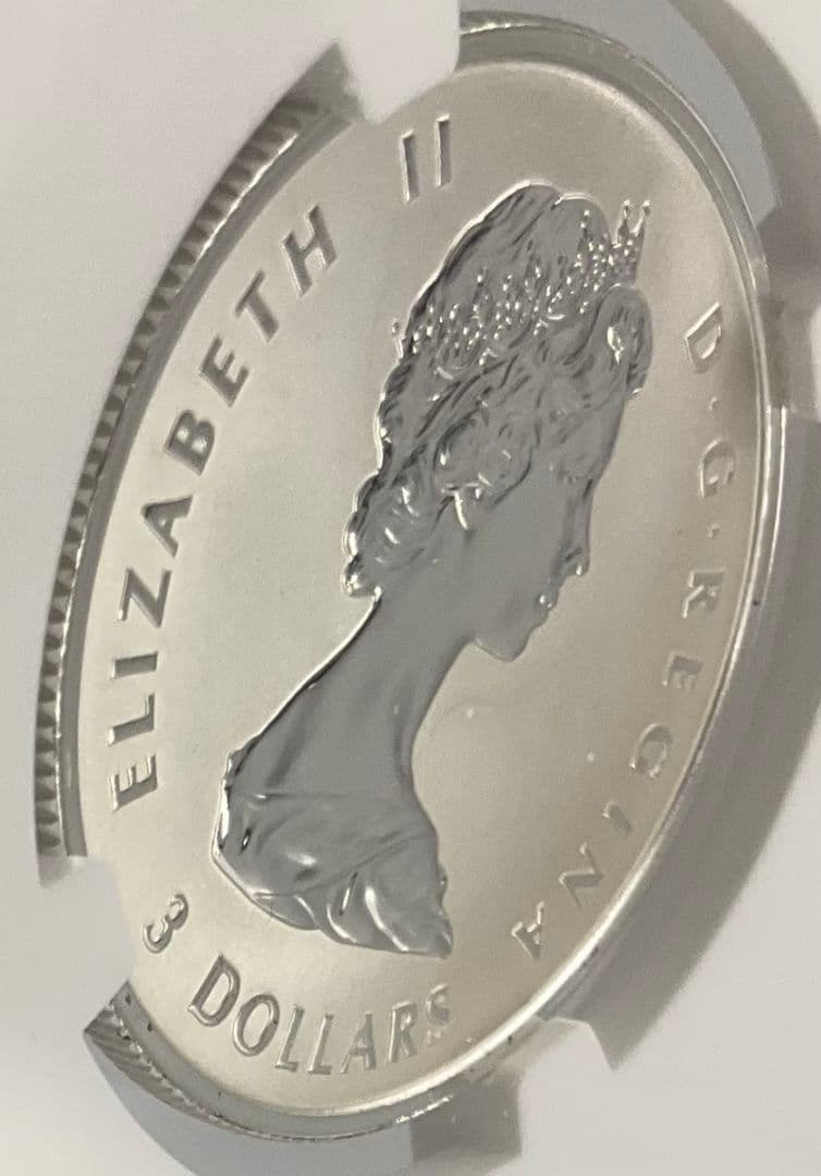 2025 カナダ メイプルリーフ 3ドル 銀貨 NGC Rプルーフ PF70