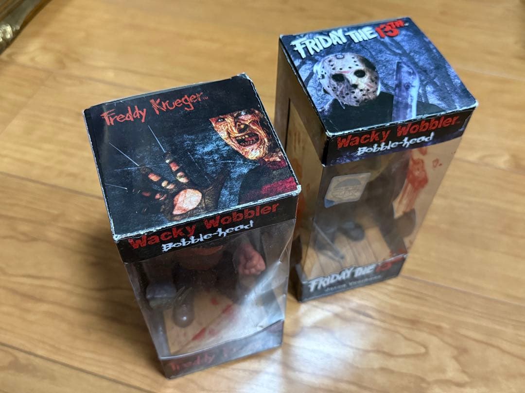 FANCO BOBBLE-HEAD 首振り フレディ ジェイソン２体セット