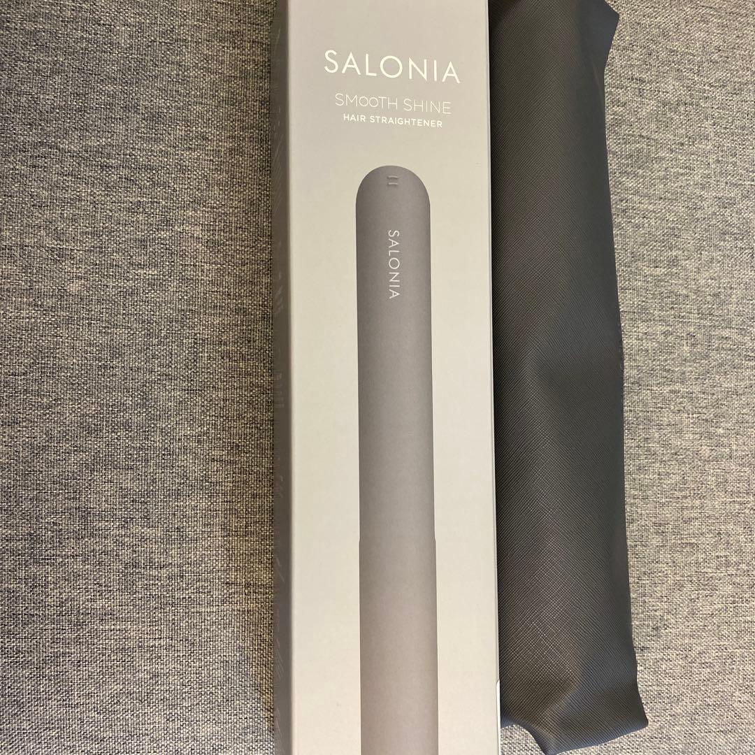 ヘアアイロン SALONIA SMOOTH SHINE HAIR STRAIGHTENER