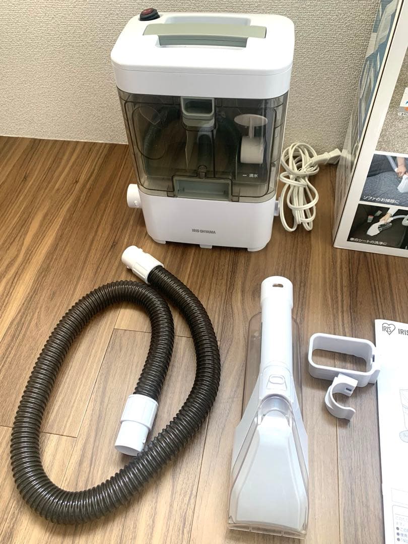【専用洗浄液付き】アイリスオーヤマ　リンサークリーナー　RNS-300