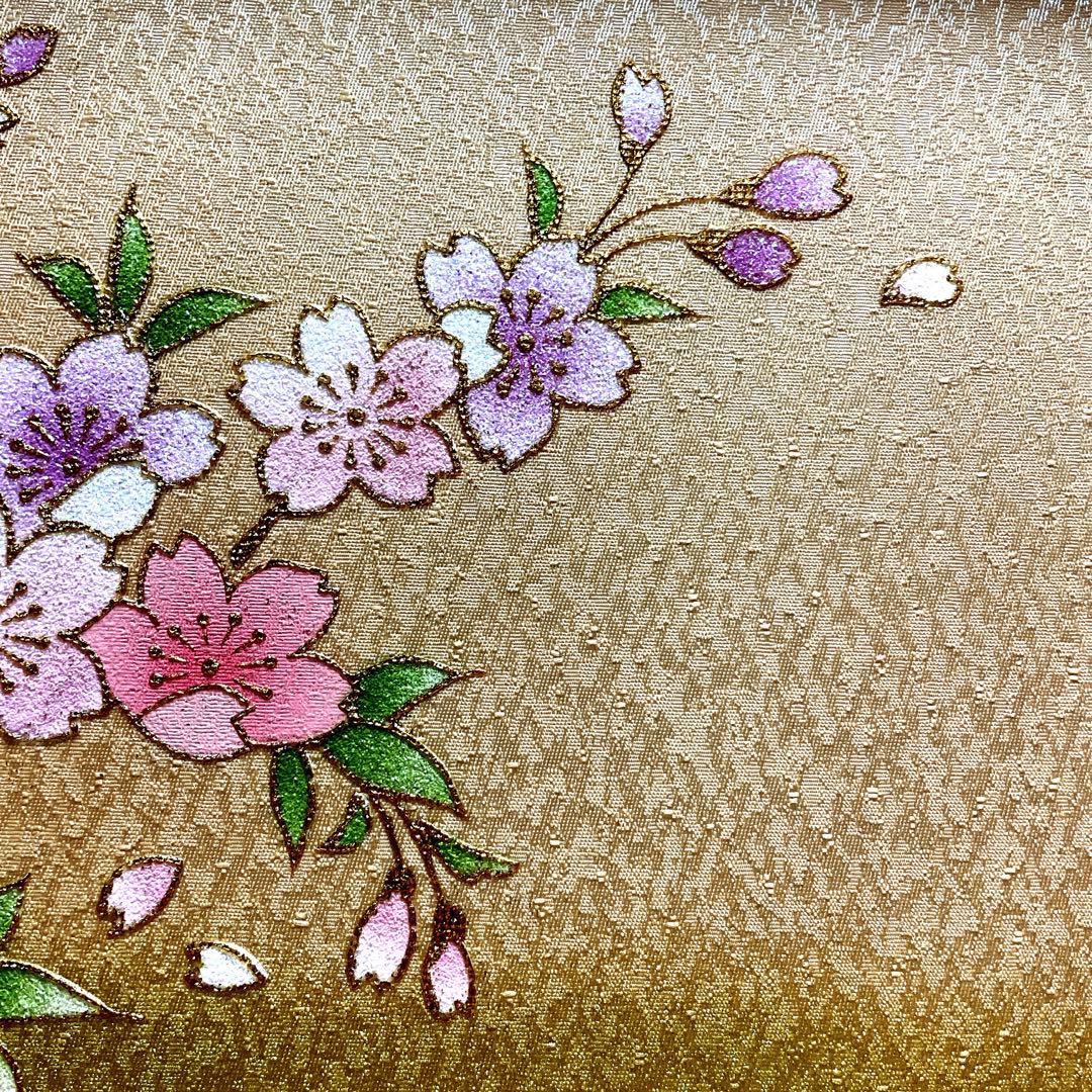 雛人形　桃の節句　屏風　桜と鞠