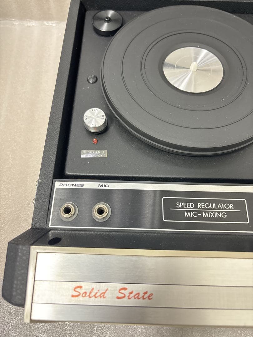 動作品！日本コロムビア ポータブルレコードプレーヤー 2190RM