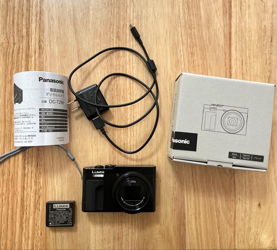 Panasonic LUMIX DC-TZ99 美品 コンデジ