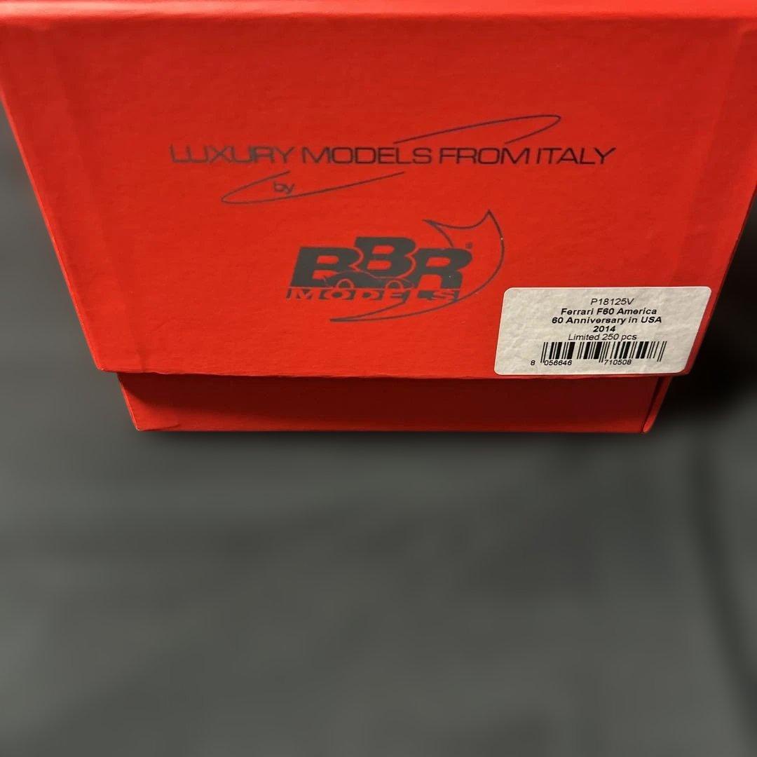 BBR 1/18 F60 America 250台限定 119/250