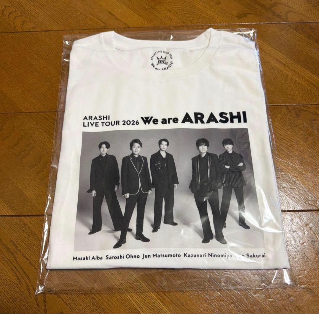 We are ARASHI LIVE TOUR 2026 Tシャツ