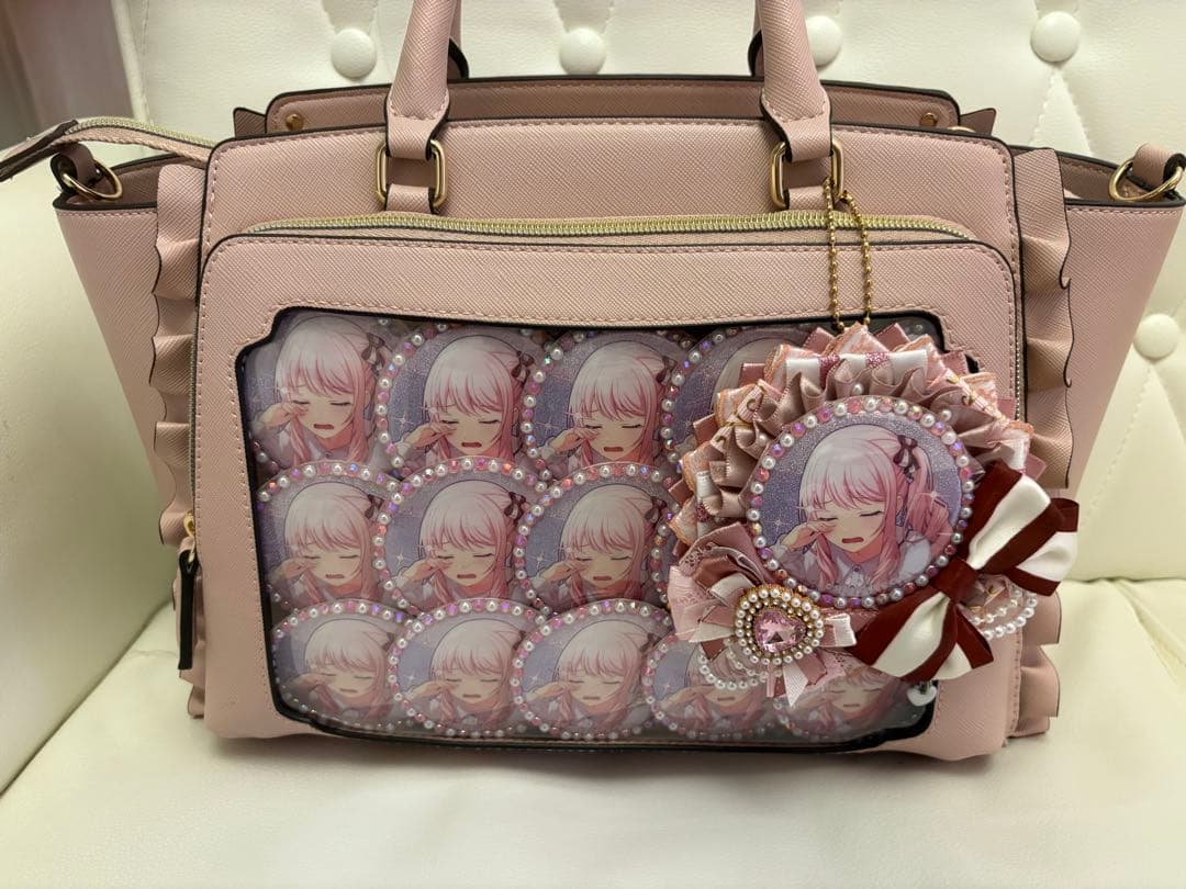 プロセカ WL 35 B 缶バッジ 痛バ 瑞希 アンドシュエット ロゼット