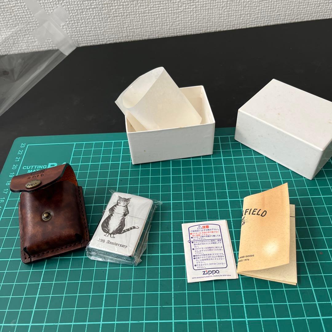 WACHIFIELD 灰皿ケース　レザーケース 2色セット　オレンジ&緑