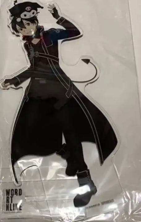 ソードアートオンライン SAO 抽選　キリト クロミ 特大アクリル サンリオB