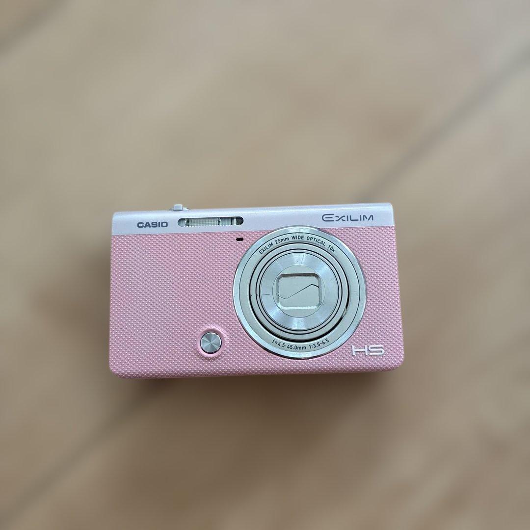 CASIO EXILIM HS ピンク コンパクトデジタルカメラ　ジャンク品
