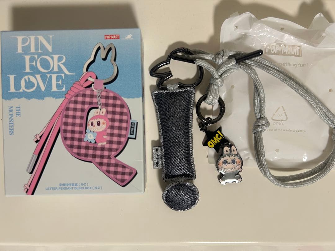 ［正規品］ラブブ　PIN FOR LOVE イニシャル！アルファベットペンダント