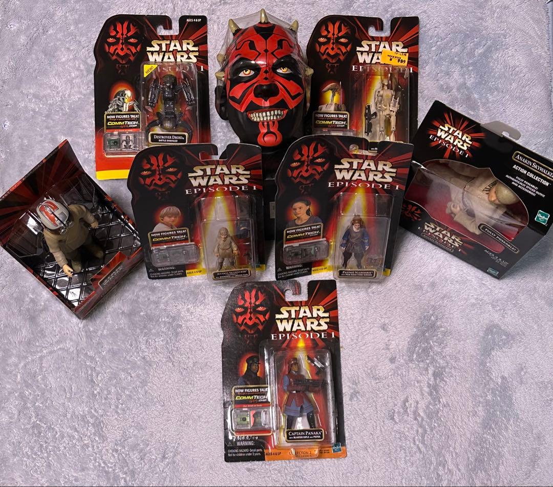 スター・ウォーズ エピソード1 フィギュア8個セット