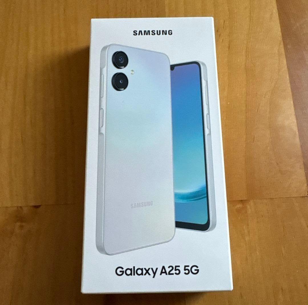 Samsung Galaxy A25 5G ライトブルー 本体