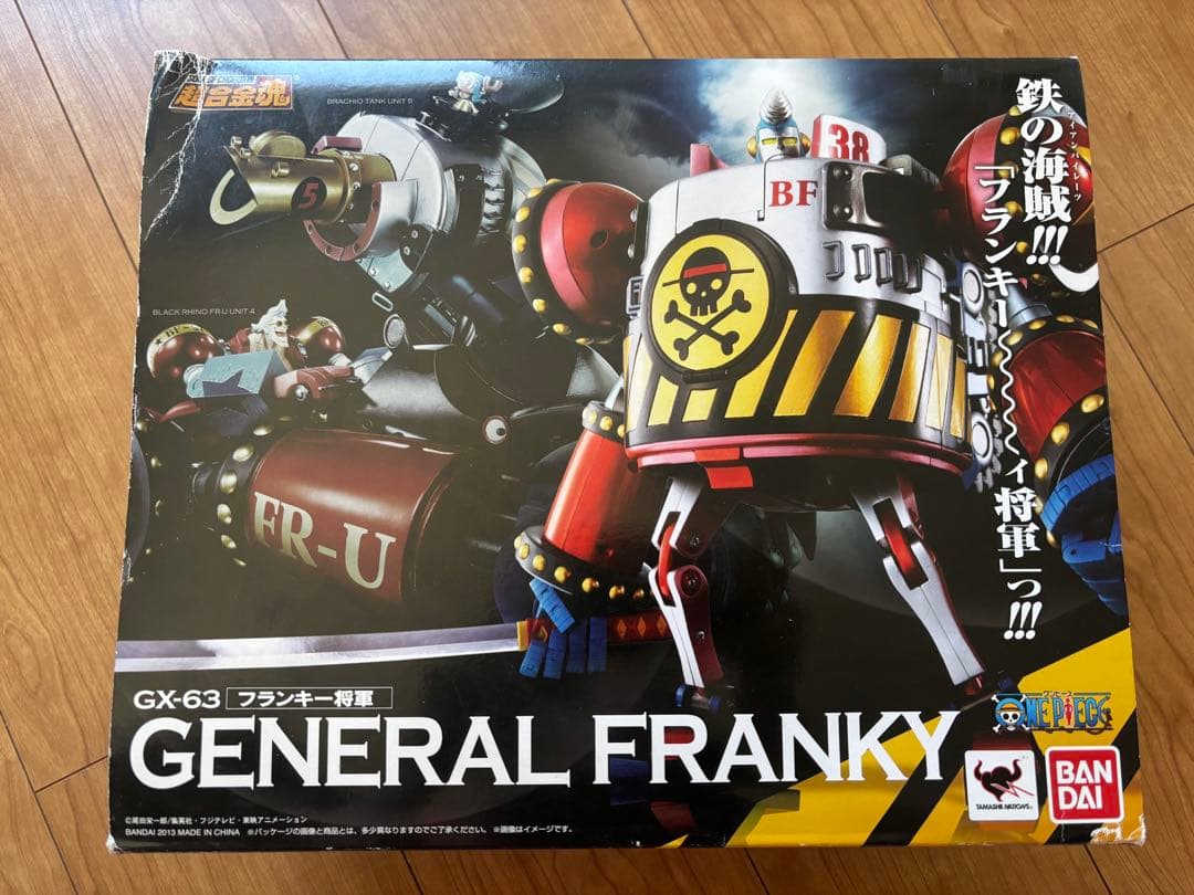【ジャンク品】ONE PIECE BANDAI フランキー将軍超合金 GX-63