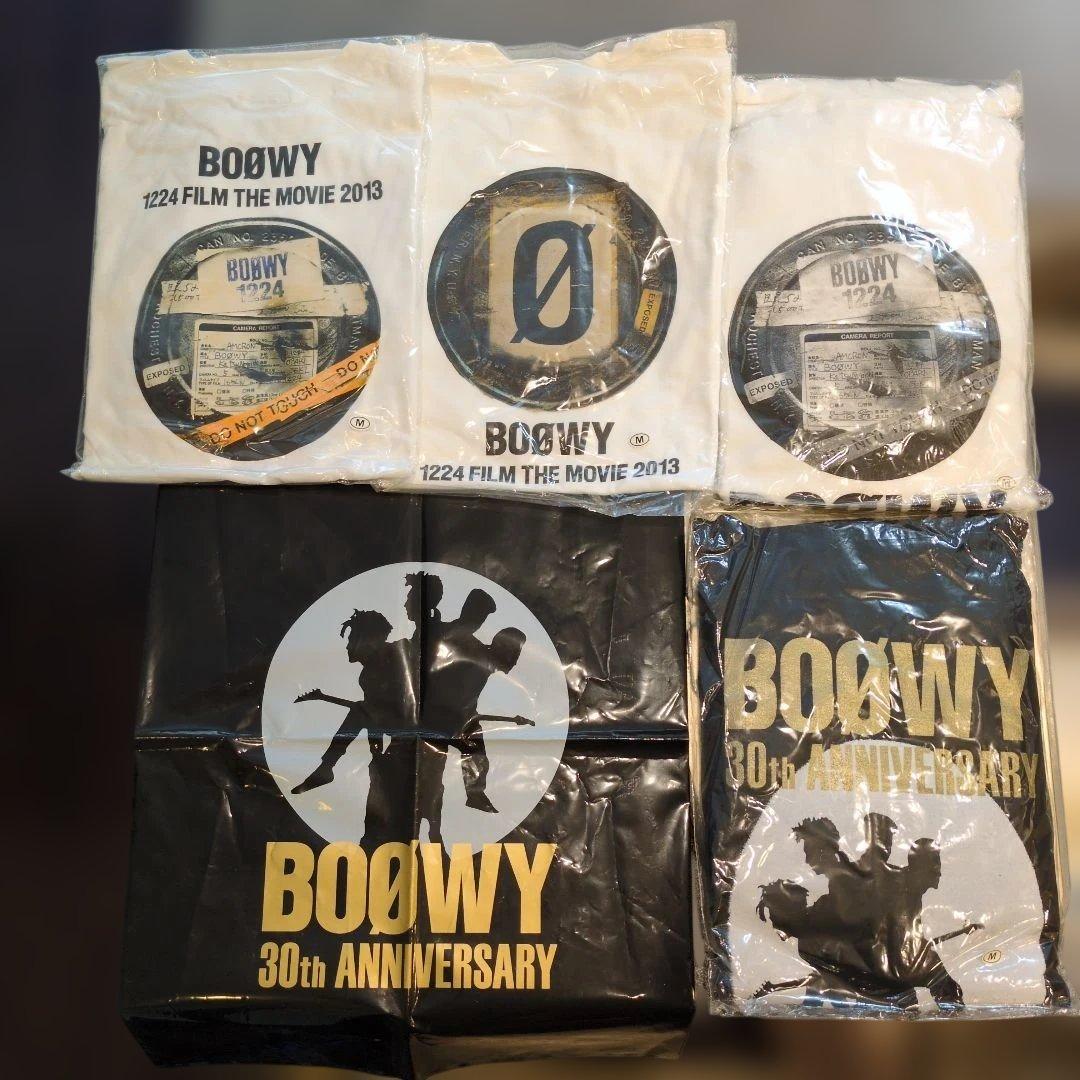 BOØWY★30th ANNIVERSARY★パーカー＆Tシャツ★4枚★未開封品
