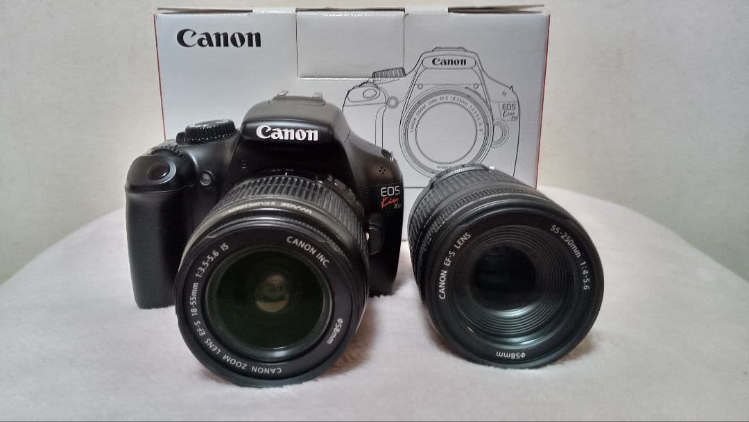 Canonデジタル一眼レフカメラ EOS kiss X50 ダブルズームキット