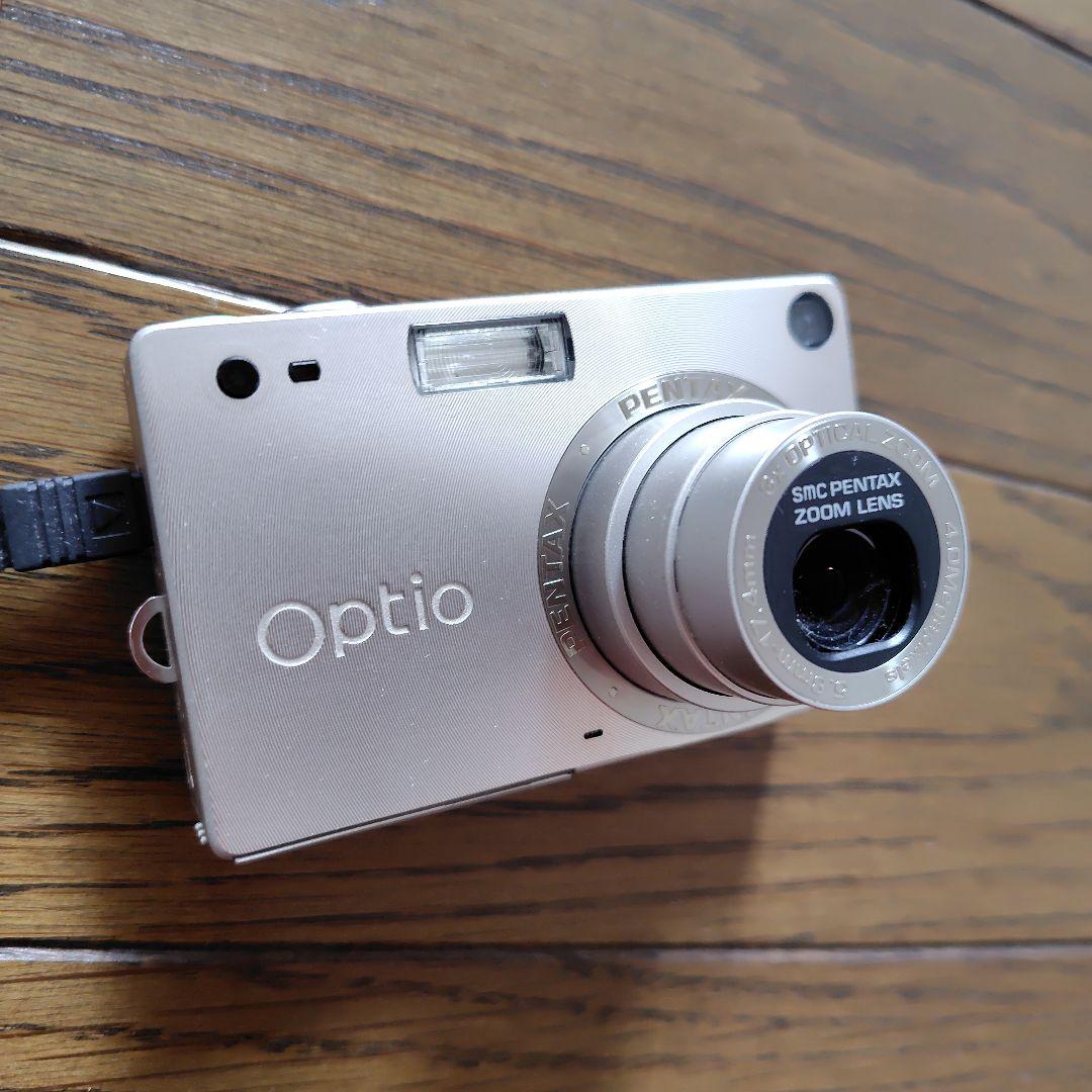 Pentax Optio S4 デジタルカメラ　ACアダプター　バッテリー充電器