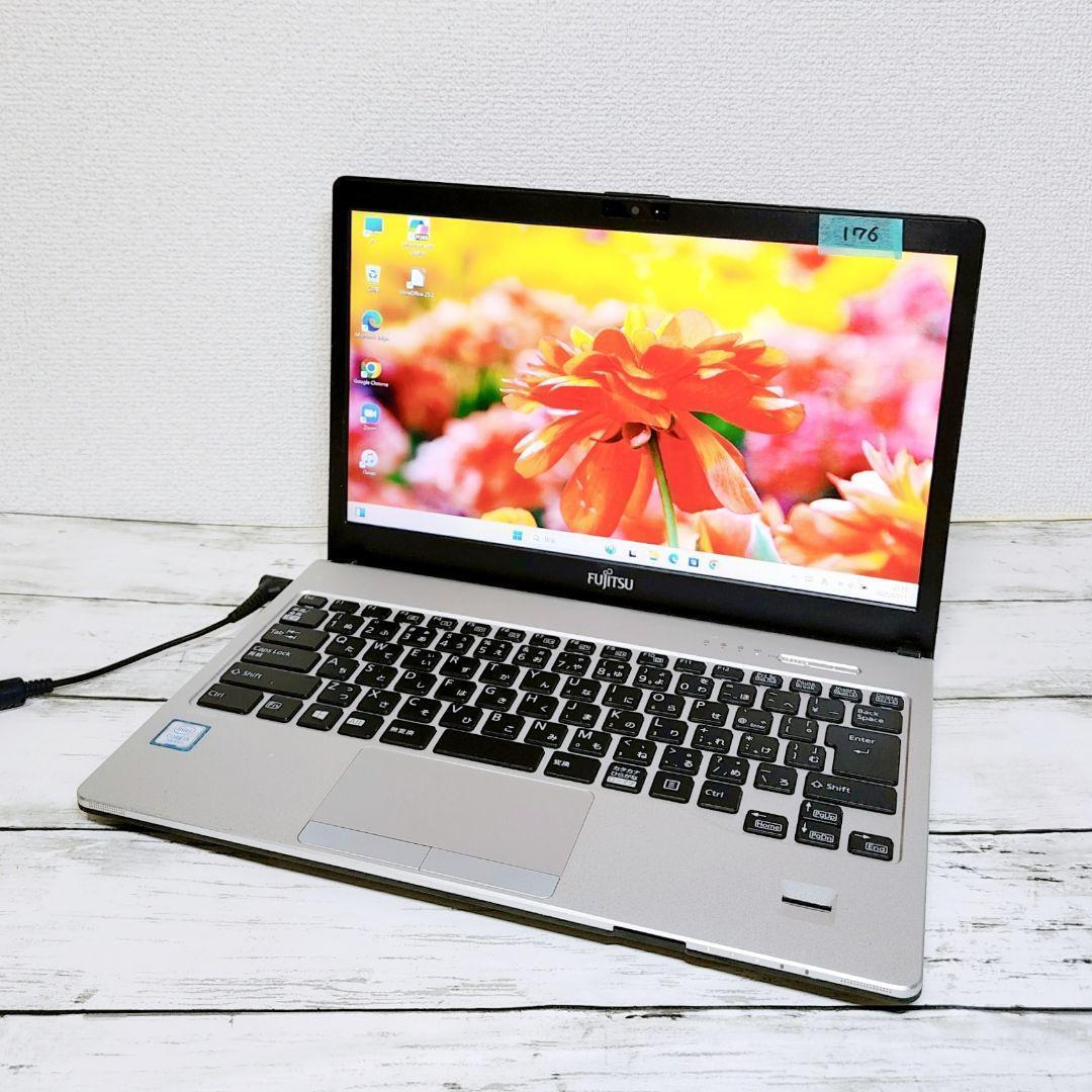 美品♡富士通 コンパクトノートパソコン メモリ12GB Corei5 高速SSD