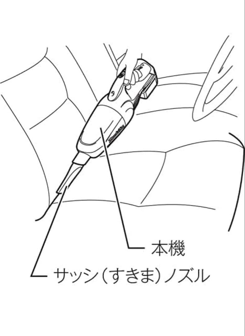 マキタ コードレス掃除機CL181 カプセル式 18Vバッテリ充電器別売り