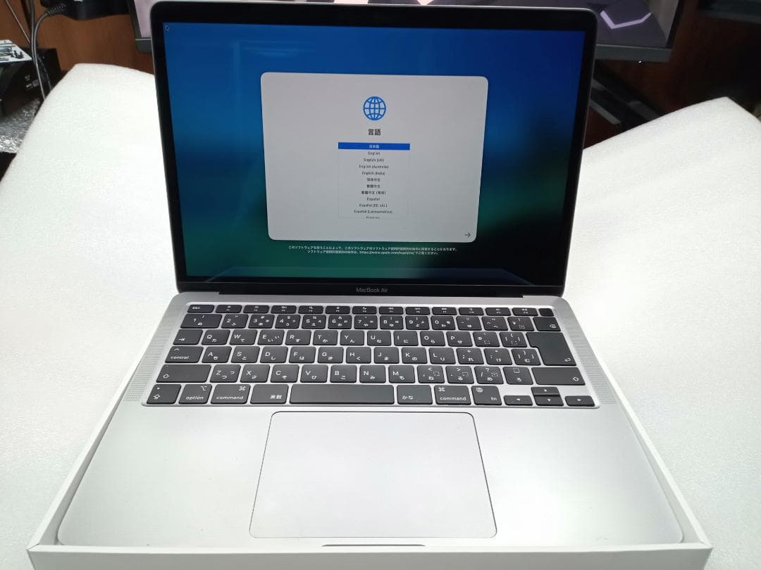 Apple MacBook Air M1 2020 16GB 13.3インチ