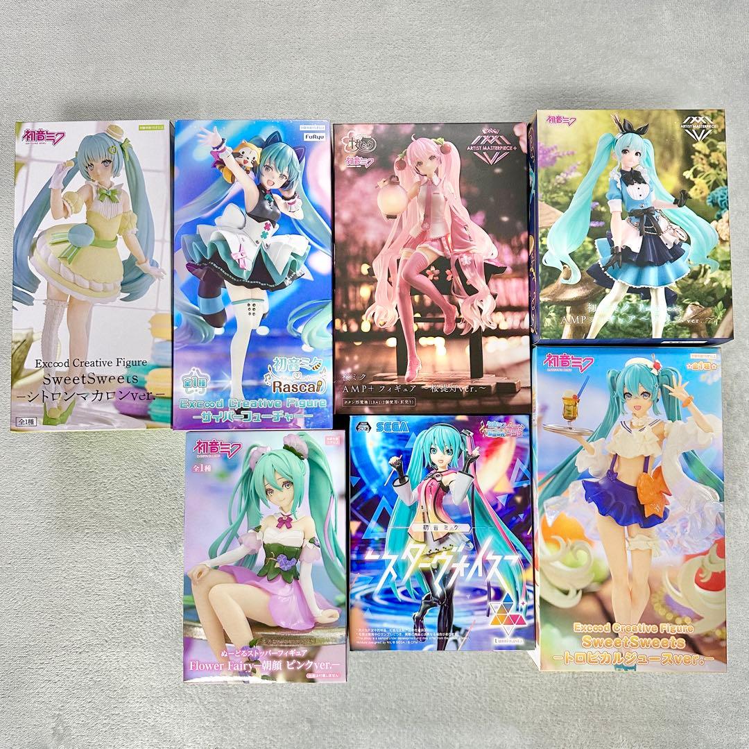 フィギュア7点セット(送料込み・バラ売り不可)