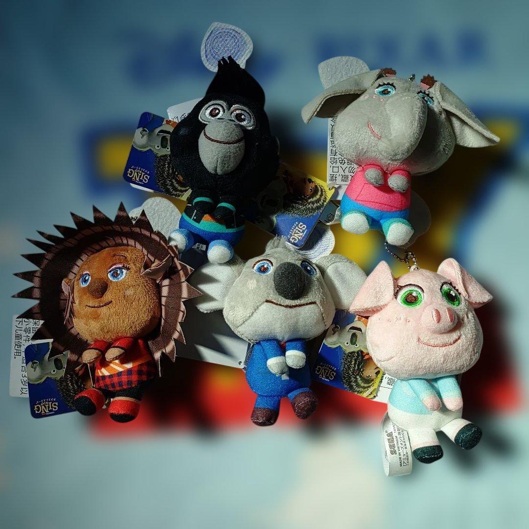 SING 2　シング UNIVERSAL　５体セット　　プライズ品　新品未使用