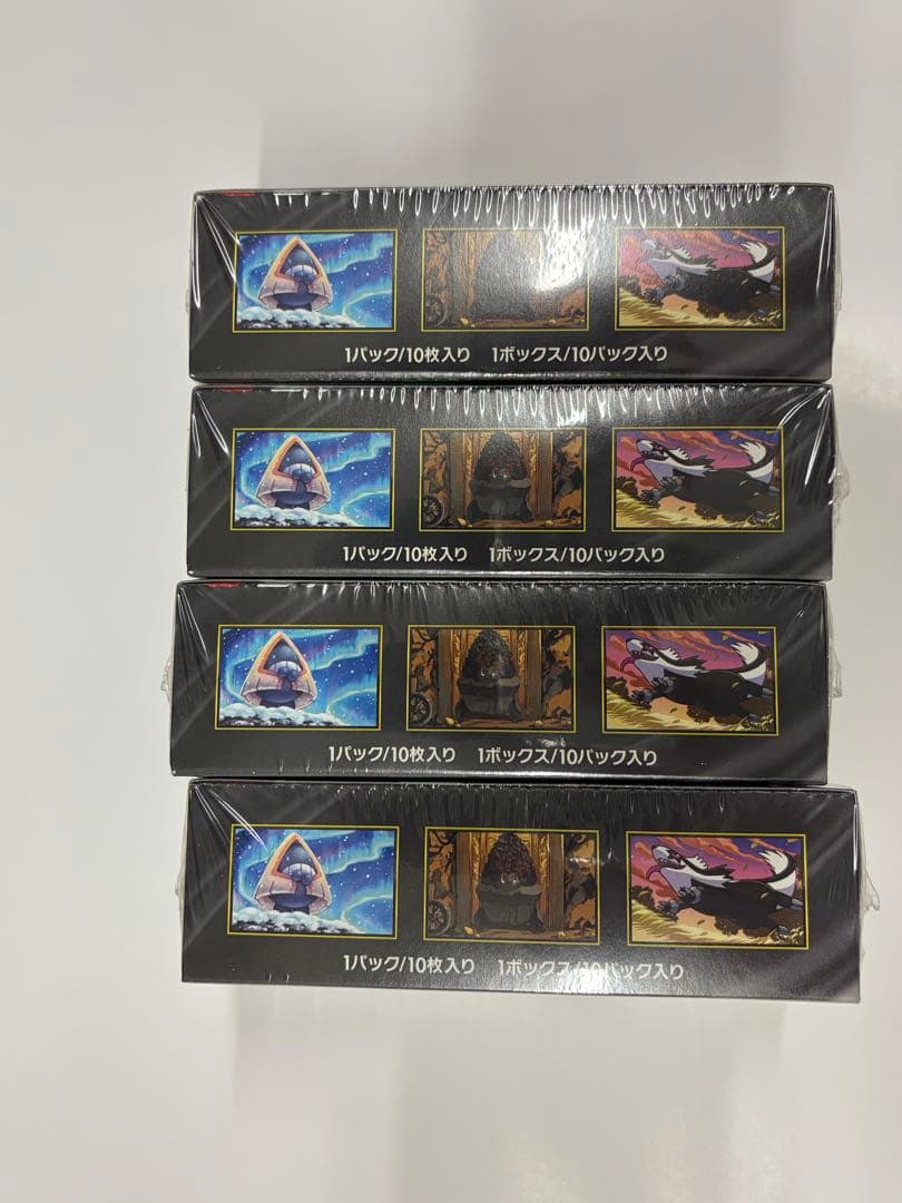 ポケモンカードMEGAハイクラスパックドリームEX 4BOX シュリンク付