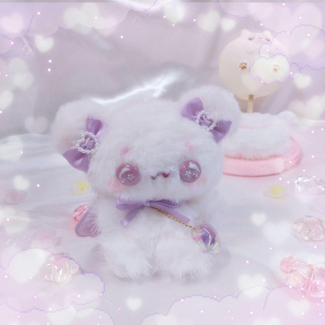 天使なようせいわたあめちゃん*゜ ぱーぷるちゃんぬいぐるみ