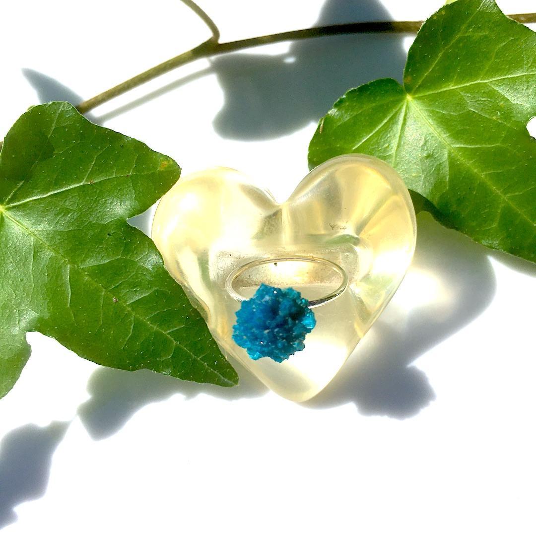 【Silver925】＊カバンサイト原石リング＊〜NaturalBreeze