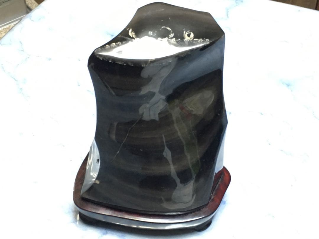 黒曜石　インテリア　天然石　4.25kg