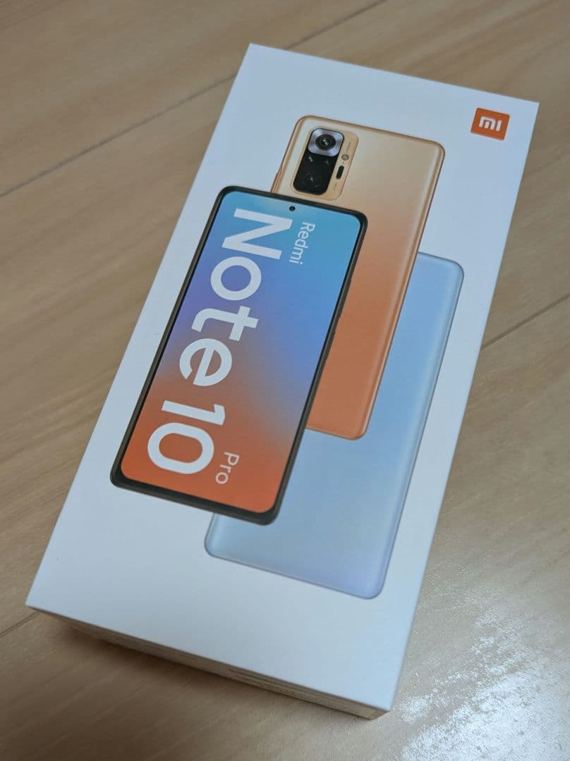[破損あり] Redmi Note 10 Pro Glacier Blue