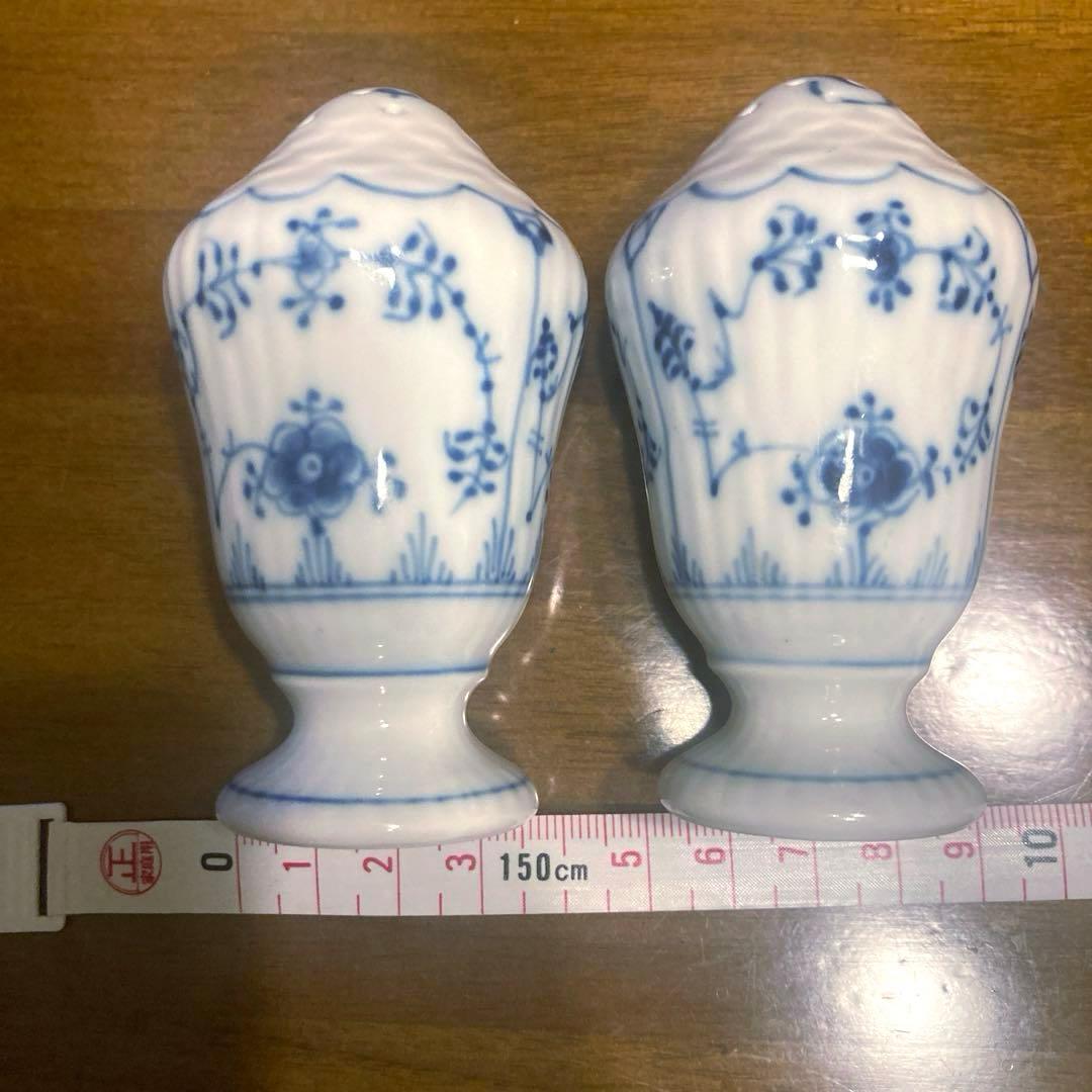 ロイヤルコペンハーゲン　磁器製 調味料入れ 青花柄