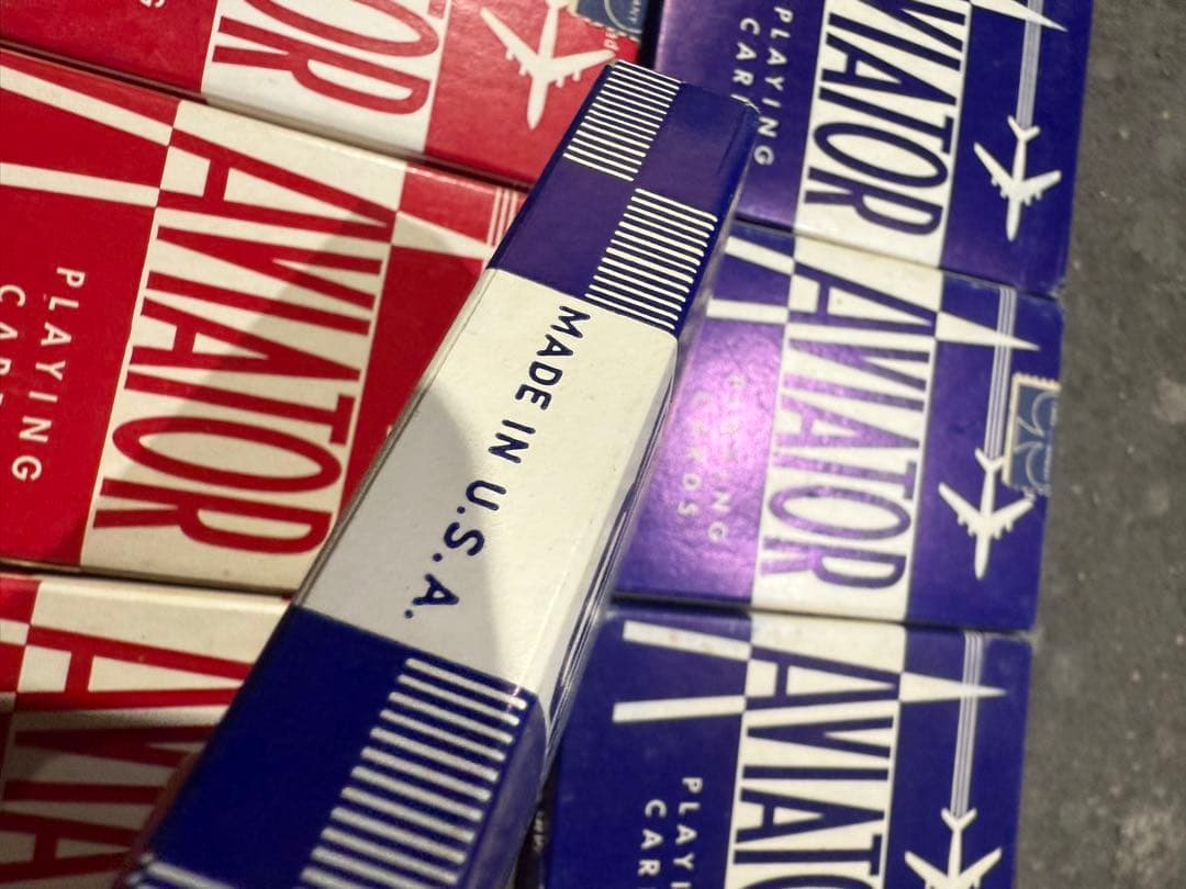 【10個SET】Quality Aviator Playing Card USA