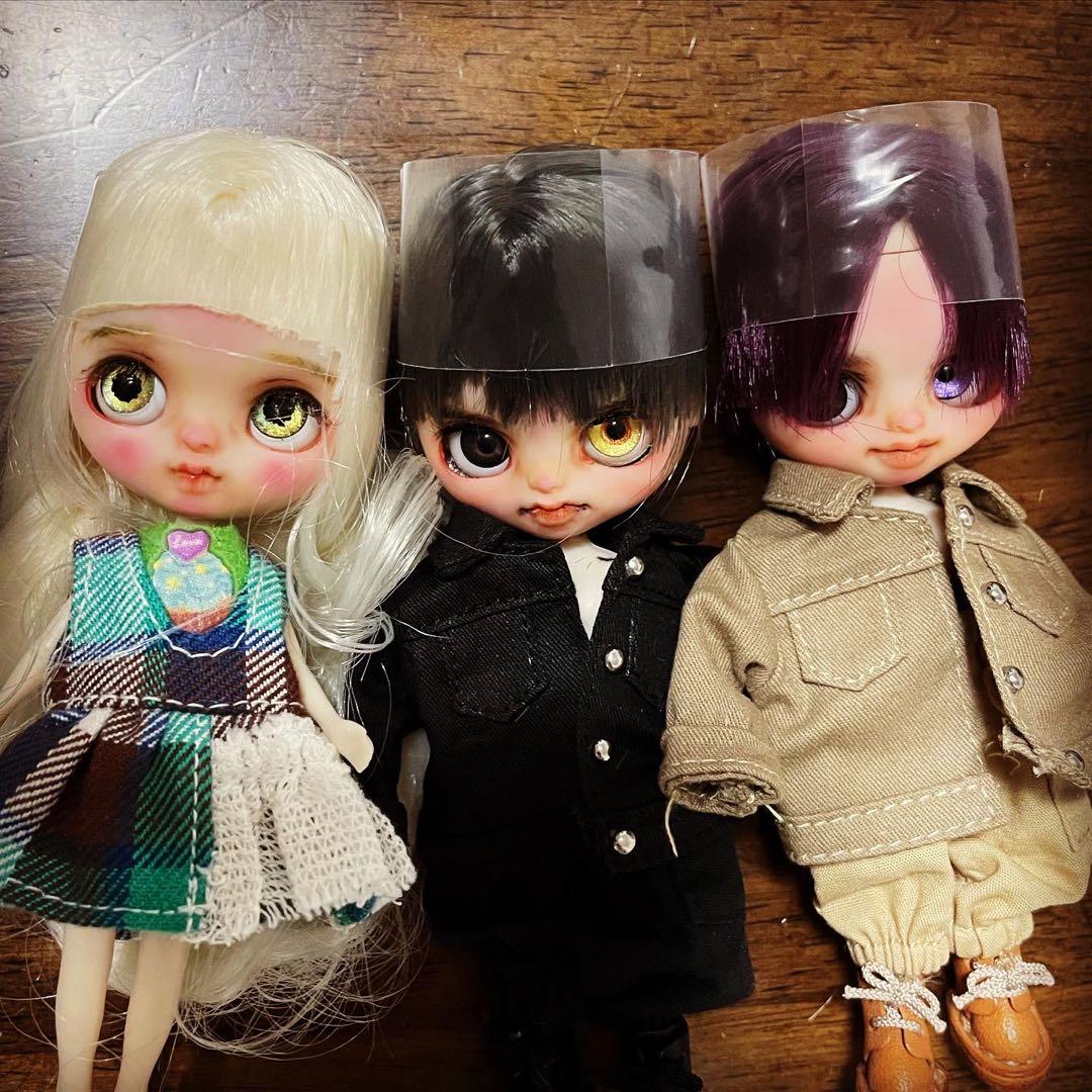 参考shino.doll♪No.461-463 カスタム参考　プチブライスサイズ