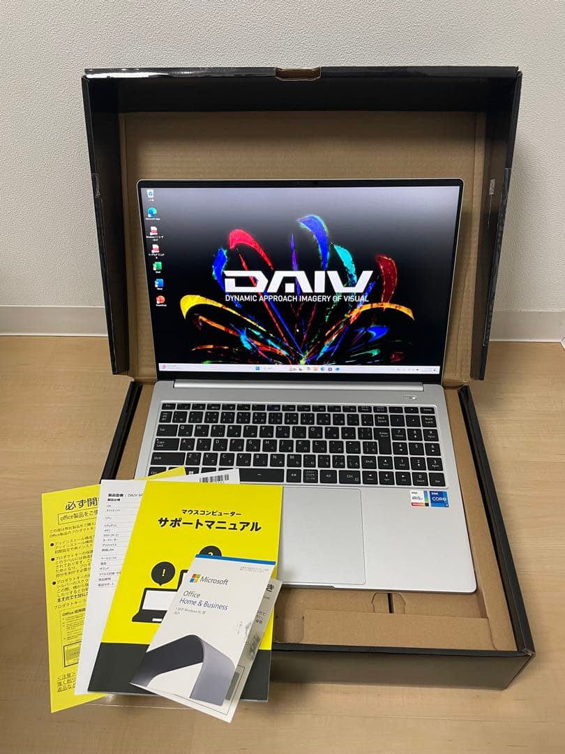 Windowsノート本体 MOUSE DAIV 6P i7-12700H 32GB SSD 1TB